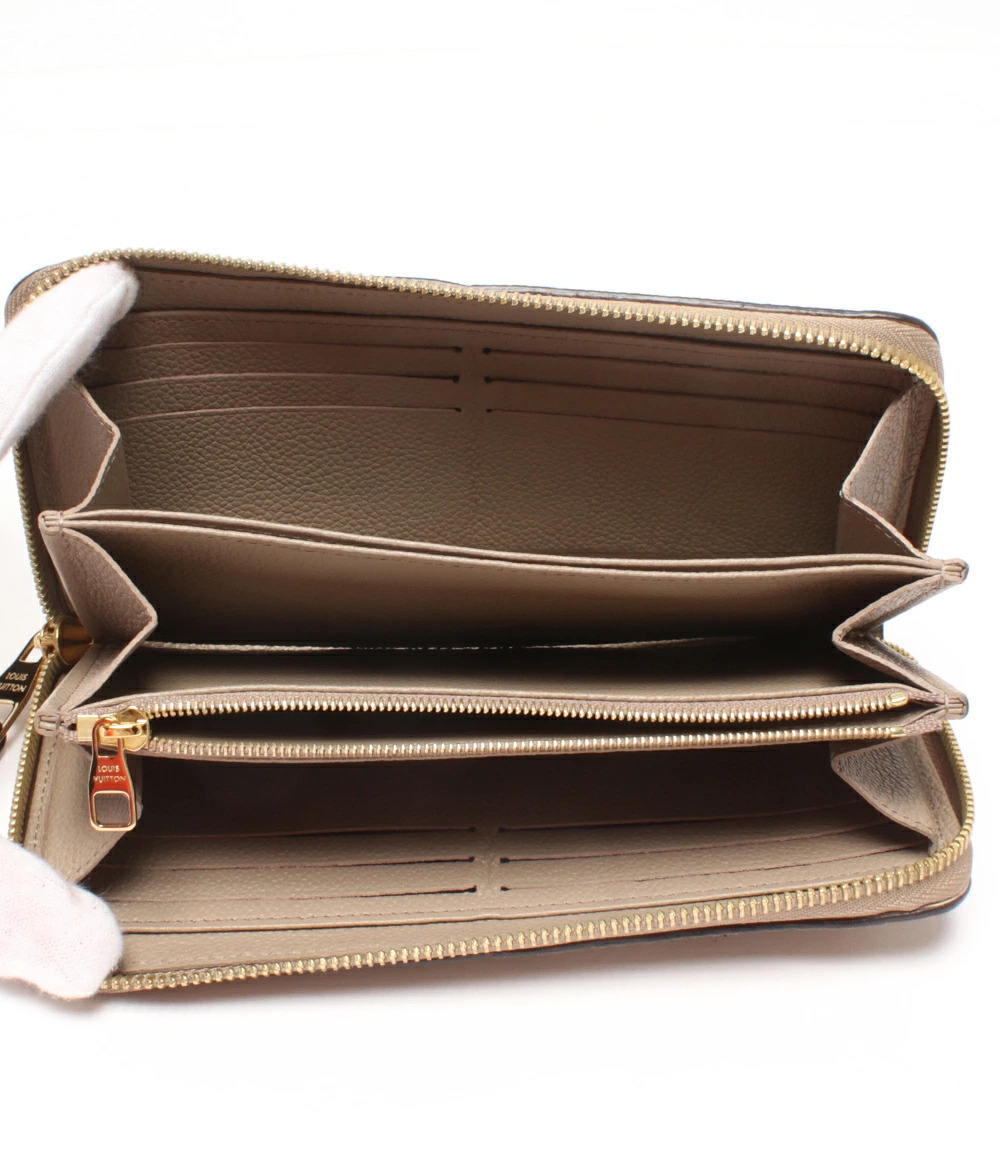 Louis Vuitton Empreinte Long Monogram Wallet Zipper Round Zippy